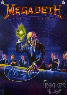 Vlajka MEGADETH-Rust In Peace