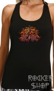 Tielko AC/DC dámske-Devils