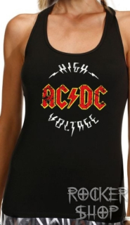 Tielko AC/DC dámske-High Voltage