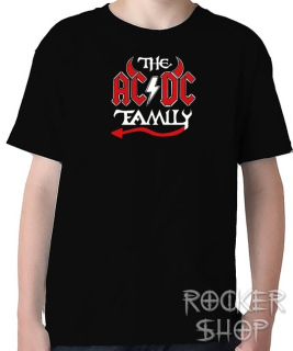 Tričko AC/DC detské-Family