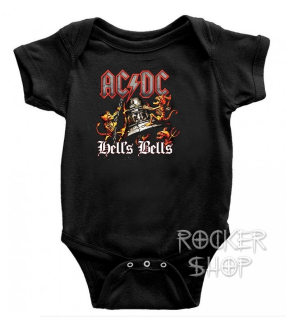 Body AC/DC detské-Hell´s Bells