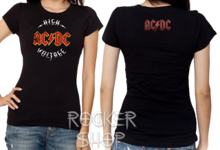 Tričko AC/DC dámske-High Voltage