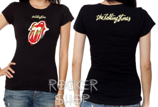 Tričko ROLLING STONES dámske-Logo