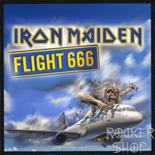 Nášivka IRON MAIDEN foto-Flight 666