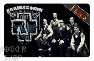 Fan karta RAMMSTEIN-Band BW