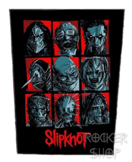 Nášivka SLIPKNOT chrbtová-Band