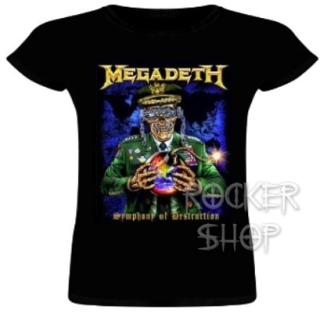 Tričko MEGADETH dámske-Symphony Of Destruction