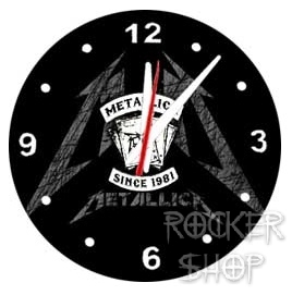 Nástenné hodiny METALLICA-Since 1981