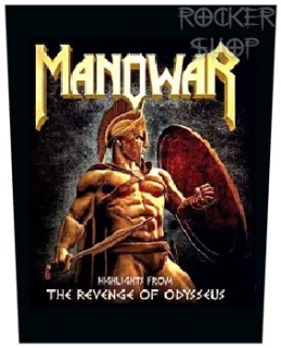 Nášivka MANOWAR chrbtová-Highlights From The Revenge Of Odysseus