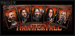 Nášivka HAMMERFALL foto-Caricature