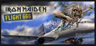 Nášivka IRON MAIDEN foto-Flight 666