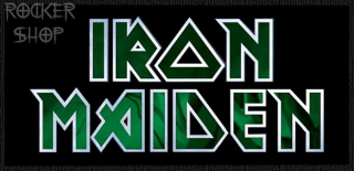 Nášivka IRON MAIDEN foto-Green Logo