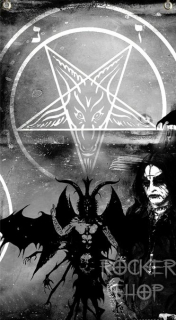 Vlajka BLACK METAL