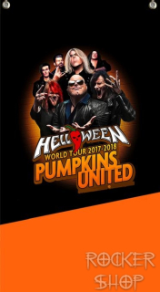 Vlajka HELLOWEEN-Pumpkins United