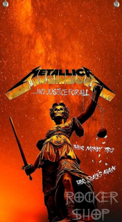 Vlajka METALLICA-Justice
