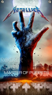 Vlajka METALLICA-Master Of Puppets Hand