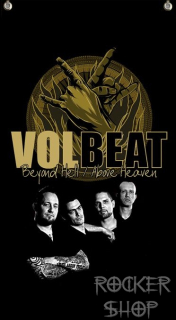 Vlajka VOLBEAT-Volbeat - Beyond Hell/Above Heaven 
