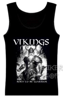 Tričko VIKINGS dámsky top-Born To Be Warrior