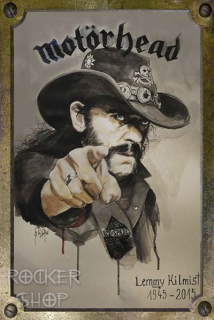 Tabuľka MOTORHEAD-Lemmy