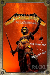 Tabuľka METALLICA-And Justice For All