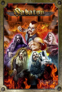 Tabuľka SABATON-Band