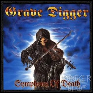 Nášivka GRAVE DIGGER foto-Symphony Of Death