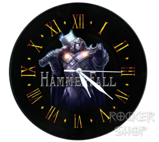 Nástenné hodiny HAMMERFALL vinyl-Hector