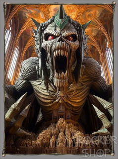 Nášivka IRON MAIDEN chrbtová-Eddie Horror