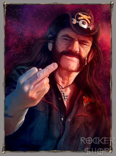 Nášivka LEMMY chrbtová-Face