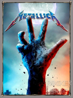 Nášivka METALLICA chrbtová-Hand