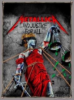 Nášivka METALLICA chrbtová-And Justice For All