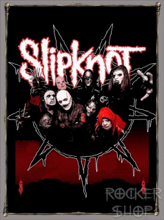 Nášivka SLIPKNOT chrbtová-Band