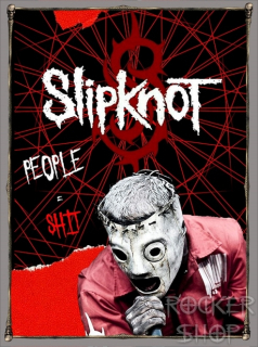 Nášivka SLIPKNOT chrbtová-People=Shit