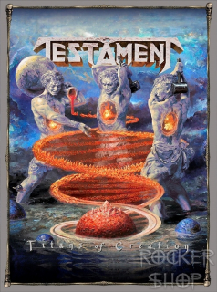 Nášivka TESTAMENT chrbtová-Titans Of Creation