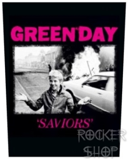 Nášivka GREEN DAY chrbtová-Saviors
