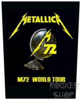 Nášivka METALLICA chrbtová-M72 World Tour 