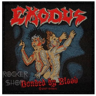 Nášivka EXODUS vyšívaná-Bonded By Blood