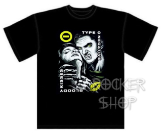 Tričko TYPE O NEGATIVE pánske-Bloody Kisses