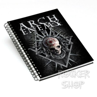 Poznámkový blok ARCH ENEMY A5-Skull