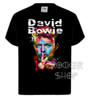 Tričko DAVID BOWIE detské-Colour Portrait