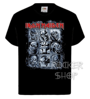 Tričko IRON MAIDEN detské-Nine Eddies
