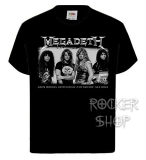 Tričko MEGADETH detské-Band