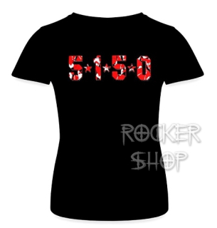 Tričko VAN HALEN dámske-5150