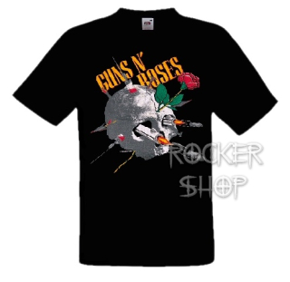 Tričko GUNS N´ROSES pánske-Needle Skull
