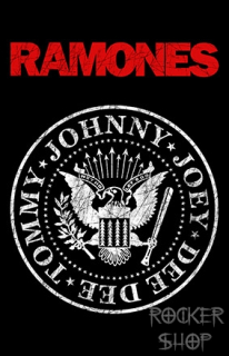 Vlajka RAMONES-Logo