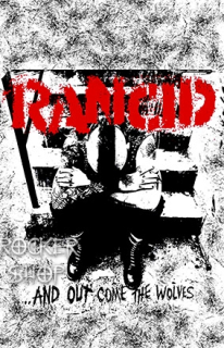 Vlajka RANCID-And Out Come The Wolves