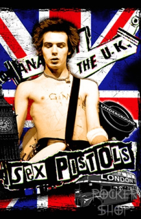 Vlajka SEX PISTOLS-Anarchy In The U.K.