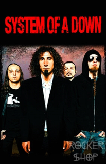 Vlajka SYSTEM OF A DOWN-Band