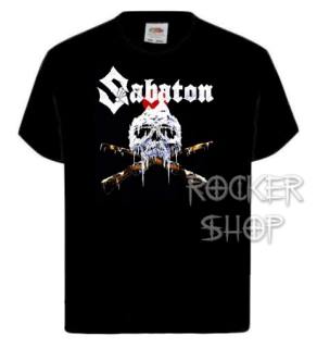 Tričko SABATON detské-Skull