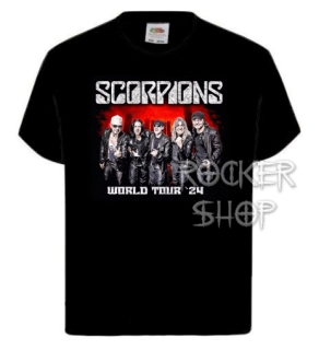 Tričko SCORPIONS detské-Band